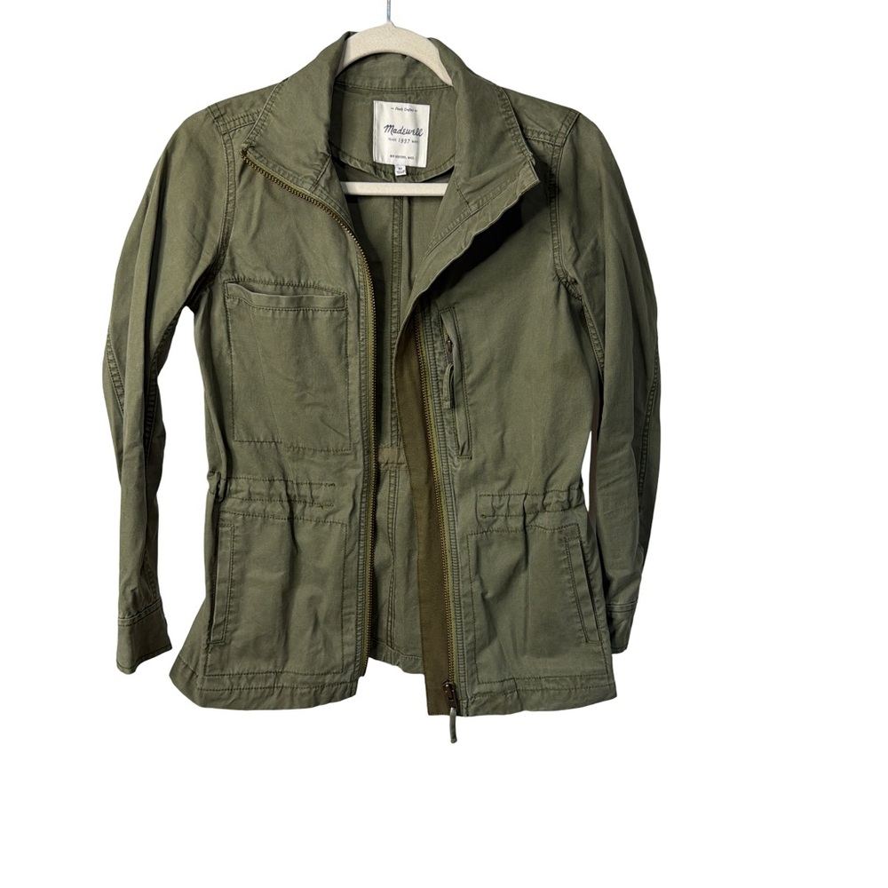 Madewell Army Green Utility Jacket